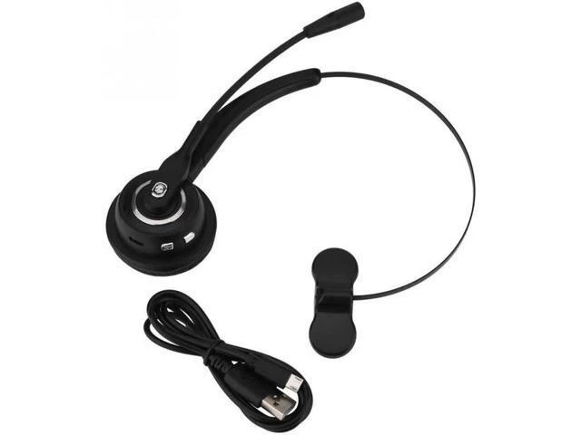Alt view image 5 of 6 - Bluetooth Headset Wireless Over Head Earpiece Noise Canceling Headphones with No