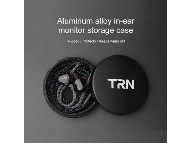 Alt view image 5 of 7 - TRN IEM Earbud Case, Aluminum Alloy in Ear Monitor Storage Case,Earphone Case,Ea