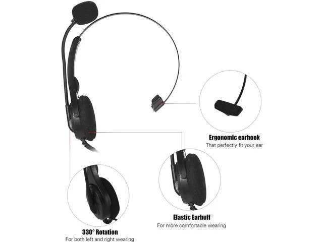 Alt view image 2 of 6 - HST-8000 Telefon Headset Telephone Telefone Call Center Telephone Set With Prote