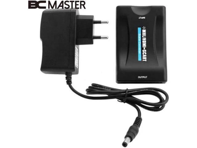 Alt view image 5 of 5 - 1080P EU/UK Plug HDMI To SCART Video Stereo Audio Converter Adapter For Sky Box