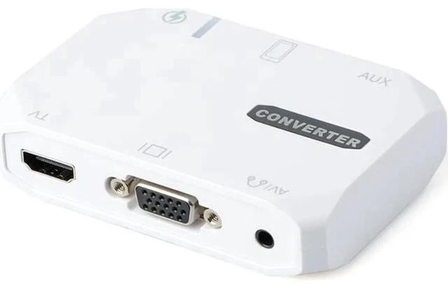 Alt view image 5 of 6 - 3 in 1 Wireless HDTV Converter Adapter USB to HDMI AUX AV TV Audio Video Adapter