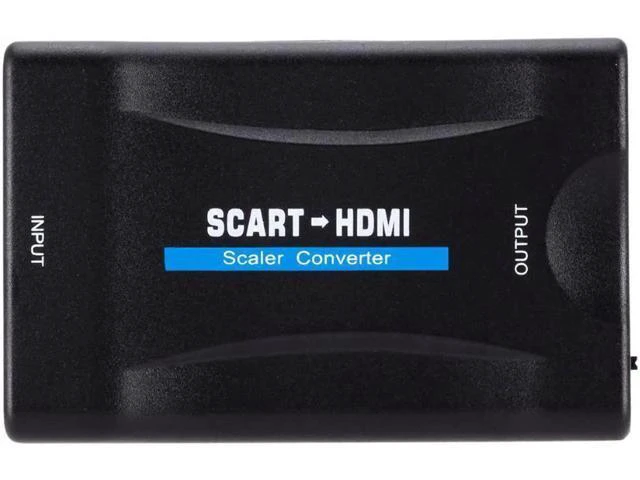Alt view image 2 of 5 - 1080P SCART To HDMI Video Audio Upscale Converter Adapter for HD TV DVD for Sky