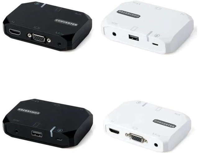 Main image of 3 in 1 Wireless HDTV Converter Adapter USB to HDMI AUX AV TV Audio Video Adapter