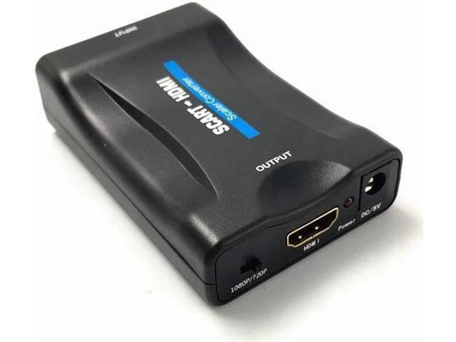 Alt view image 2 of 5 - EU US UK AU Plug AC Power Adapter 1080P/720P Scart To HDMI MHL Converter Audio V