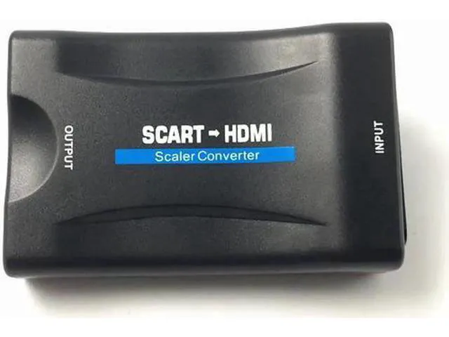 Alt view image 3 of 5 - EU US UK AU Plug AC Power Adapter 1080P/720P Scart To HDMI MHL Converter Audio V