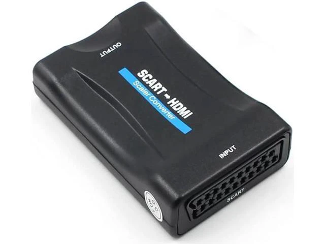 Alt view image 5 of 5 - EU US UK AU Plug AC Power Adapter 1080P/720P Scart To HDMI MHL Converter Audio V