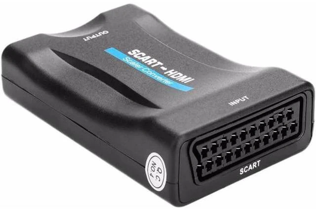 Alt view image 3 of 5 - HDMI to Scart Converter Audio Video AV Adapter Support CVBS PAL NTSC Output for