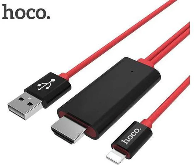Main image of For Lightning to HDMI Digital Cable 1080P HDTV TV Adapter Smart Converter HDMI C