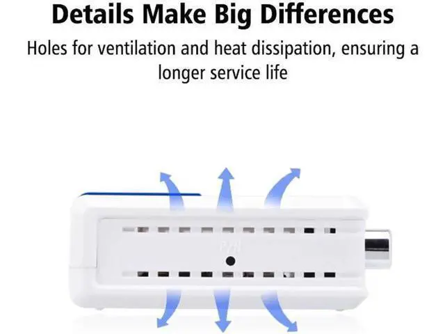 Alt view image 6 of 6 - 1080P HDMI to RCA Audio Video AV CVBS Adapter Support HD For HD HDMI 3RCa AV Con