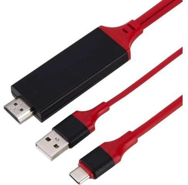 Alt view image 5 of 6 - Male To HDMI Female Output HD With Video Cable Converter Audio TV AV HDTV Conver