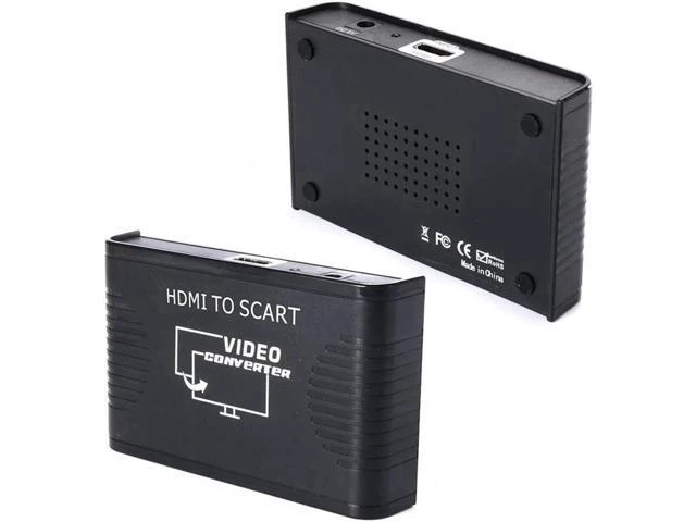 Alt view image 3 of 6 - 1080P HD HDMI to Scart Converter HDMI input + Scart output Audio Splitter Adapte