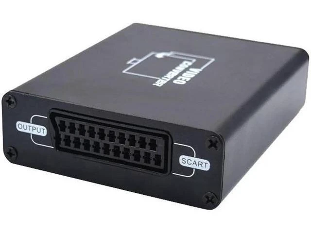Alt view image 2 of 6 - High Quality HD HDMI to SCART Composite Video Converter Stereo Audio Adapter Ado