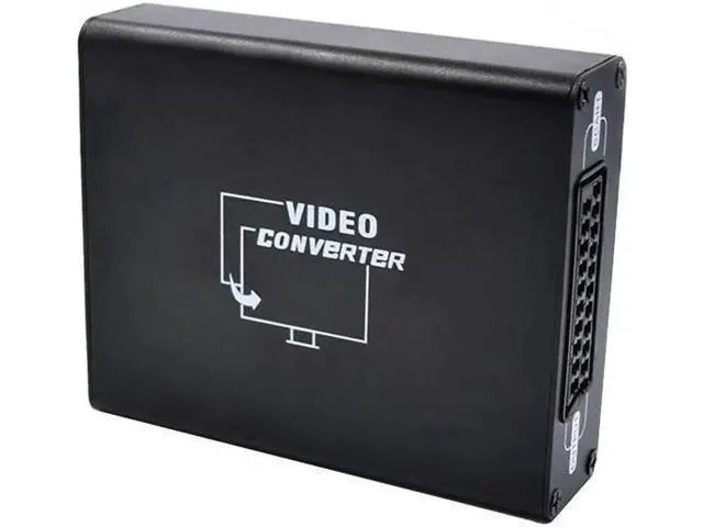 Alt view image 5 of 6 - High Quality HD HDMI to SCART Composite Video Converter Stereo Audio Adapter Ado