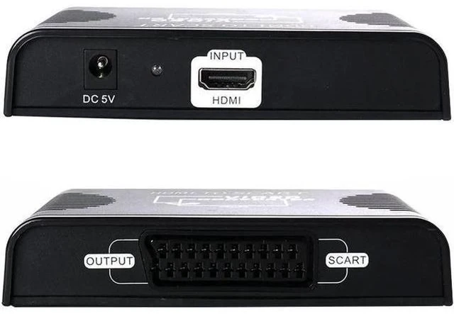 Alt view image 2 of 5 - 1080P HDMI to SCART Converter Video Audio Adapter For HD TV DVD Box with Power A