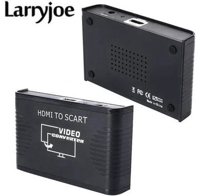 Main image of 1080P HDMI to SCART Converter Video Audio Adapter For HD TV DVD Box with Power A