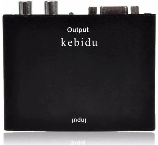 Alt view image 5 of 6 - Toy Quality HDMI to VGA Converter with Audio 1080P Connector EU/US/UK Plug Adapt
