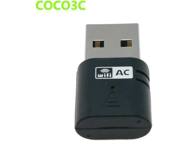 Alt view image 2 of 6 - AC 600Mbps WIFI Dual Band Dongle USB Wi Fi Adapter 2.4G+5GHz Antenna
