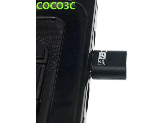 Alt view image 3 of 6 - AC 600Mbps WIFI Dual Band Dongle USB Wi Fi Adapter 2.4G+5GHz Antenna