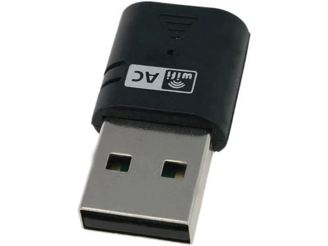 Alt view image 4 of 6 - AC 600Mbps WIFI Dual Band Dongle USB Wi Fi Adapter 2.4G+5GHz Antenna