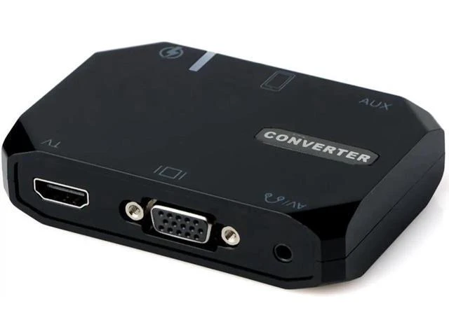 Alt view image 3 of 6 - 3 in 1 Wireless HDTV Converter Adapter USB to HDMI AUX AV TV Audio Video Adapter