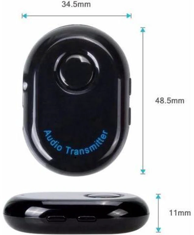 Alt view image 2 of 6 - Bluetooth 4.0 Audio Transmitter Adapter 3.5mm Jack for TV/DVD/MP3 hot sale