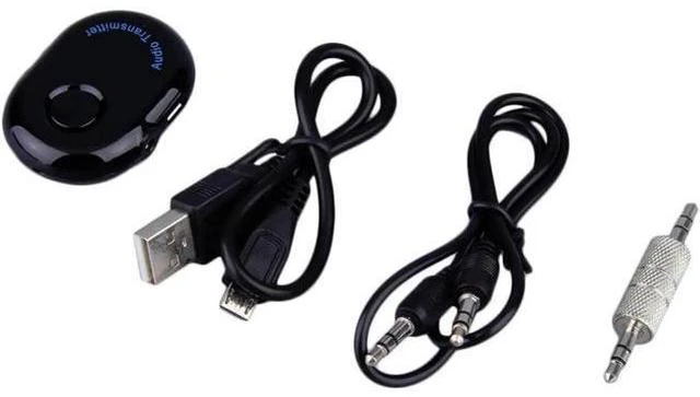 Alt view image 4 of 6 - Bluetooth 4.0 Audio Transmitter Adapter 3.5mm Jack for TV/DVD/MP3 hot sale