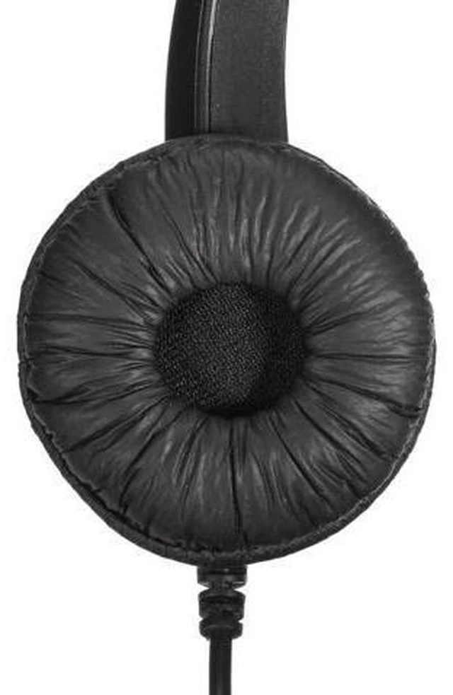 Alt view image 4 of 6 - Leory High Quality Binaural Headphone Handsfree Call Center Telephone Corded Hea