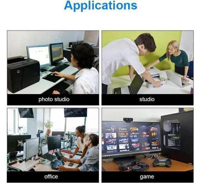 Alt view image 5 of 6 - AM-KM402 4 Ports USB Synchronizer USB Keyboard Mouse Synchronous Controller Alum