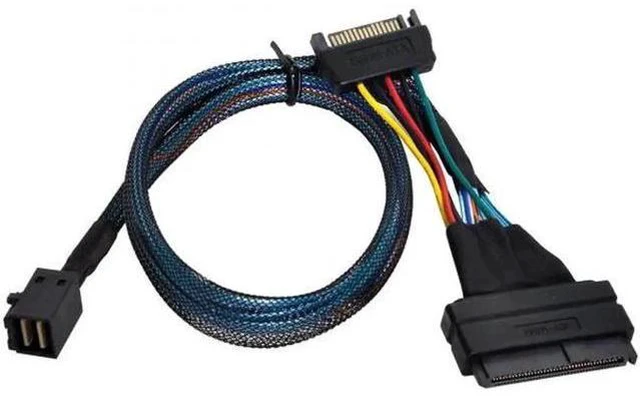 Alt view image 5 of 7 - PCI-E 3.0 4.0 to SFF-8643 Card Adapter and U.2 U2 SFF-8639 NVME PCIe