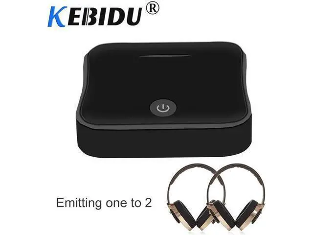 Alt view image 4 of 6 - Kebidu 2 in 1 Bluetooth 5.0 Aptx HD Adapter Optical Toslink 3.5mm AUX SPDIF Ster