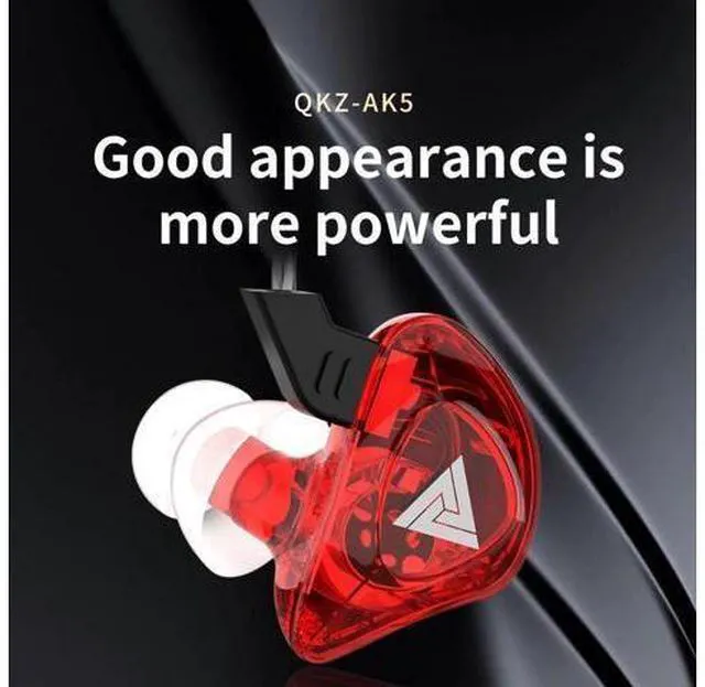 Alt view image 5 of 6 - QKZ CK5 New Model Sports Earphone Set- Transparent Bass Heavy Music Headphones f