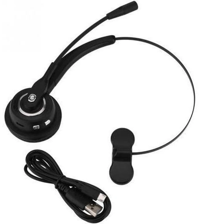 Main image of Fashionable Call Center Bluetooth Headset 12 Hours Call Noise Cancelling Bluetoo
