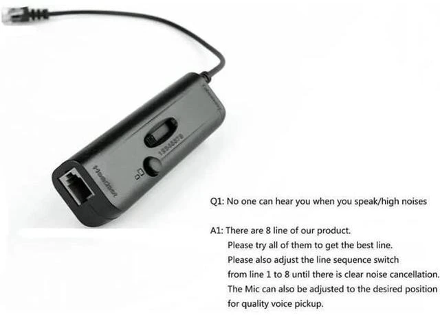 Alt view image 5 of 6 - Volume and Mute switch call center headset,earphone headphone,for training cente