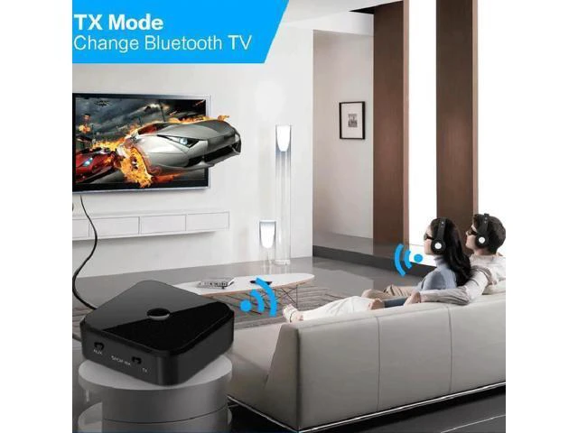 Alt view image 4 of 6 - 2 In 1 Wireless Bluetooth Transmitter 4.1 APTX HD Adapter 3.5mm/SPDIF/Digital Op