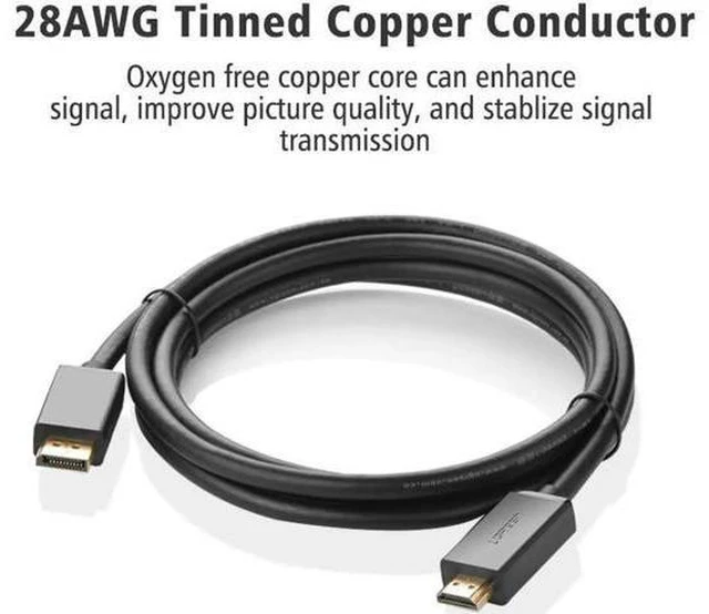 Alt view image 3 of 6 - high quality 3D 1080P HDMI Cable Male to Male HDMI Adapter with Ethernet Support