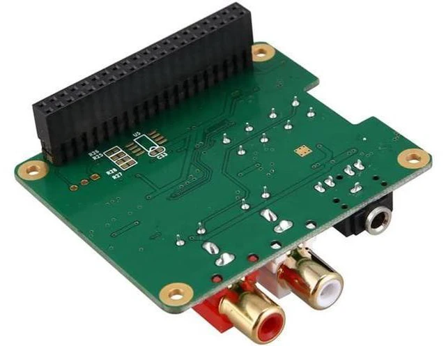 Alt view image 4 of 6 - PCM5122 for Raspberry Pi HiFi DAC HAT HiFi DAC Audio Card Expansion Board for Ra