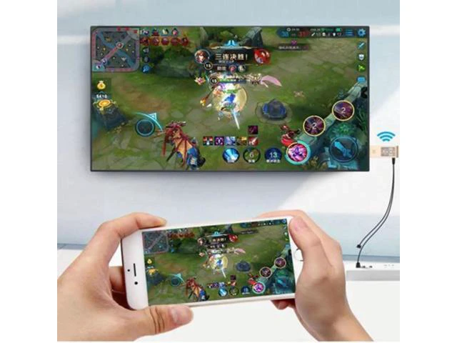Alt view image 3 of 6 - Wireless HDMI Adapter Dual System Dual Mode Phone to HDTV Display Wifi Micro HDM