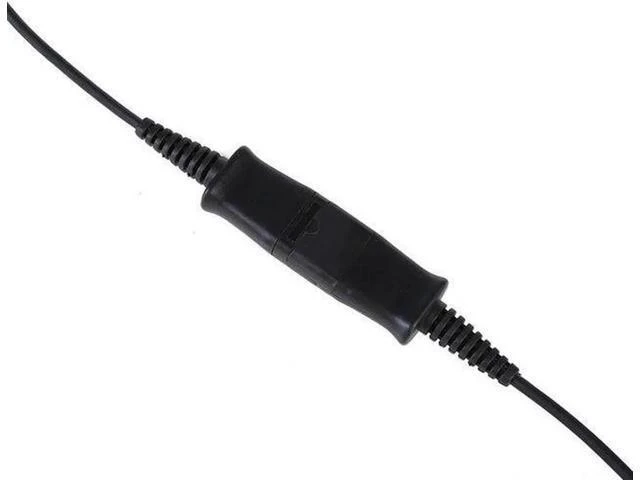 Alt view image 4 of 6 - Call center headphones QD (Quick Disconnect) headset with single 3.5mm plug for