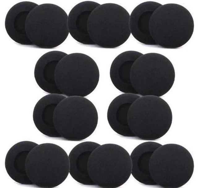 Main image of Linhuipad 100pcs 4cm foam sponge ear pad earbud earpads call center headphone sp