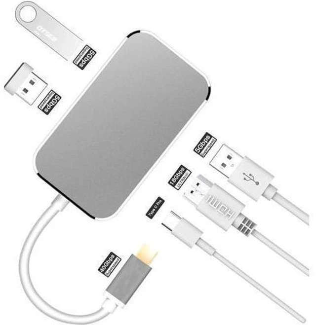 Main image of USB Type C To HDMI 1.4 USB 3.0 Adapter USB 3.0 Type-C Adapter 4K HDMI Digital AV