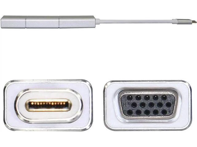 Alt view image 2 of 5 - All in 1 Usb C 3.1 Type C To Mini Displayport Dp Adapter Support 4k Male To Fema