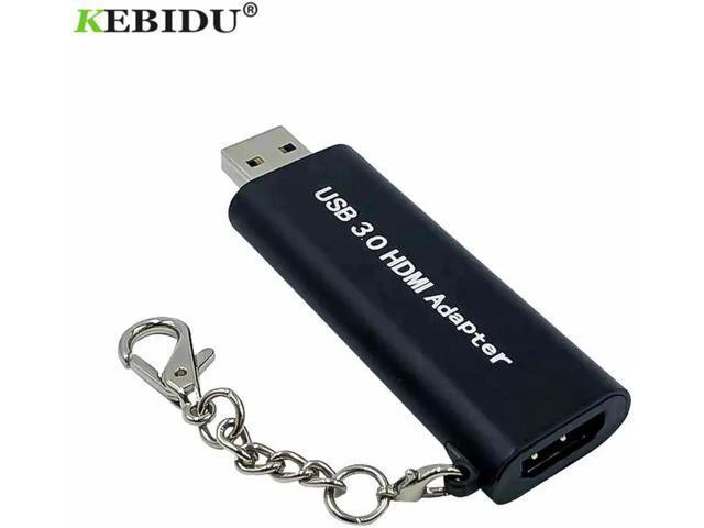 Alt view image 2 of 6 - Portable USB 3.0 to HDMI Converter Mini Keychain 1920 * 1080 HD Adapter for Wind