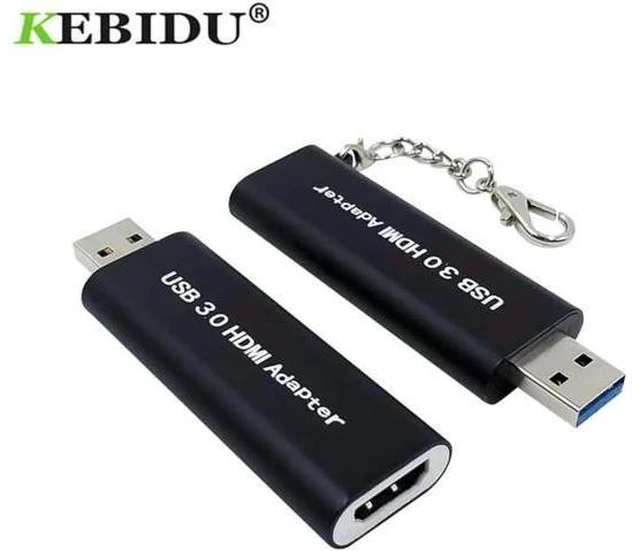Main image of USB 3.0 to HDMI Converter Mini Portable Keychain 1920 * 1080 HD Adapter for Wind