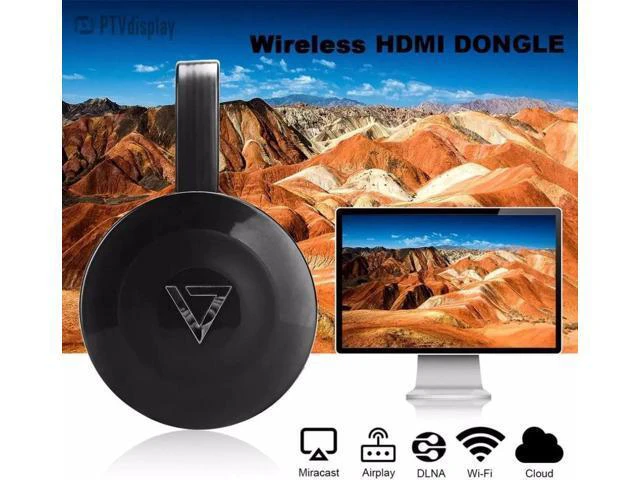 Alt view image 6 of 6 - PTV WiFi Display Dongle Adapter Receiver HDTV Projector Support Miracast DLNA Ai