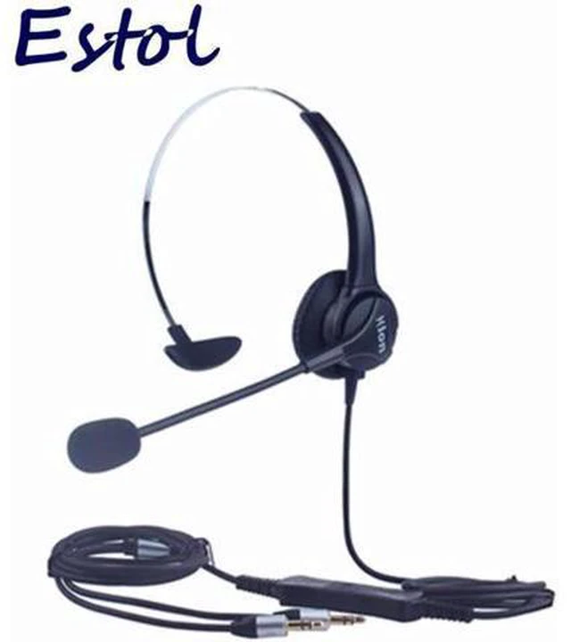 Main image of HD voice Hion For600 computer dual 3.5 mm plug,professional headset for call cen