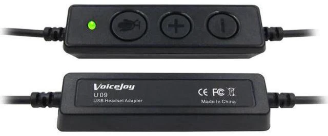 Alt view image 3 of 5 - Shippping QD to USB Adapter Heaset Quick Disconnect to USB cable with Volume and