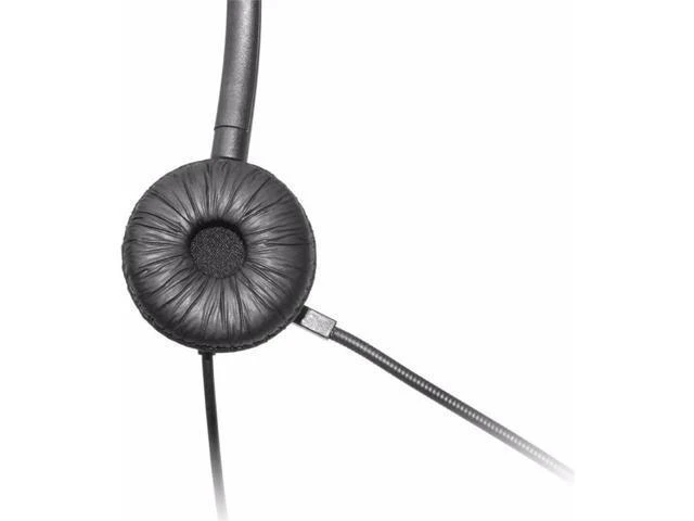 Alt view image 3 of 6 - Wantek Call Center Telephone Headset Headphone with Mic Volume Mute Control for