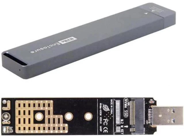 Alt view image 2 of 7 - U3-017 USB 3.0 to NVME M-key M.2 NGFF SSD External PCBA Conveter Adap