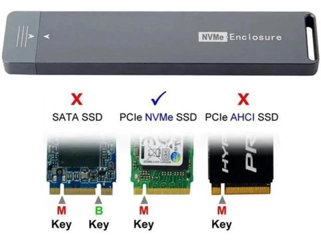 Alt view image 4 of 7 - U3-017 USB 3.0 to NVME M-key M.2 NGFF SSD External PCBA Conveter Adap