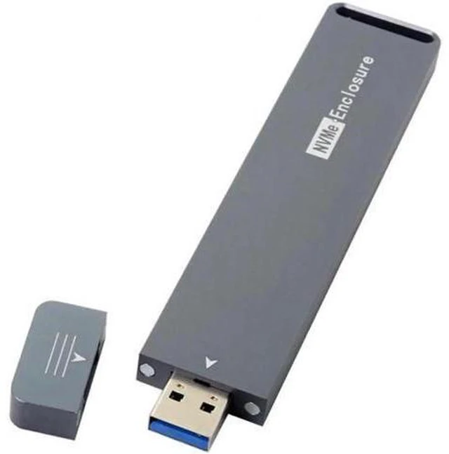 Alt view image 7 of 7 - U3-017 USB 3.0 to NVME M-key M.2 NGFF SSD External PCBA Conveter Adap